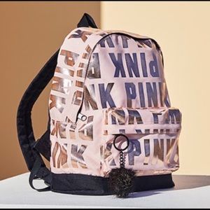 PINK mini backpack